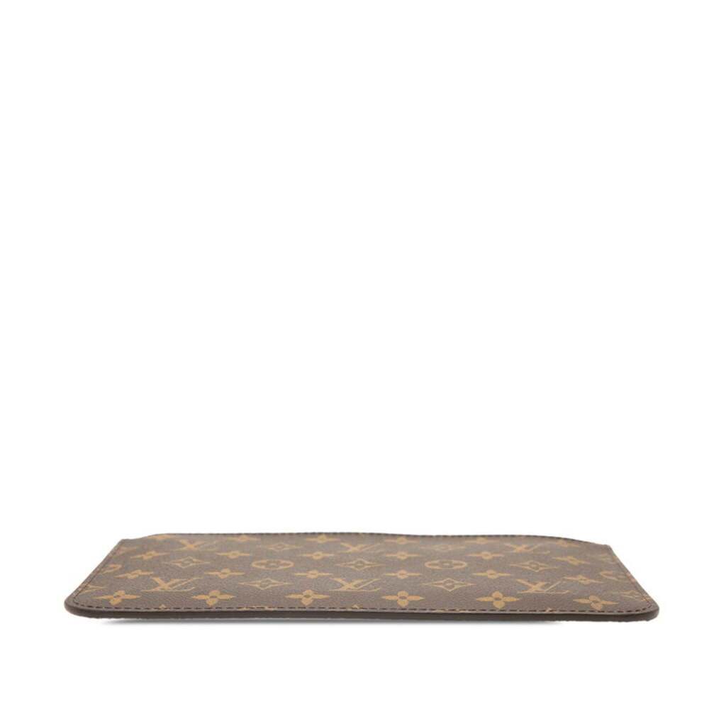 LOUIS VUITTON Brown Monogram Neverfull MM Pouch - Picture 3 of 5
